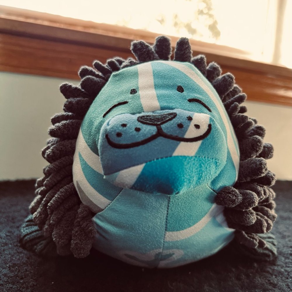 Chenille Pet, Seal (#2) - (Inventory Sale)